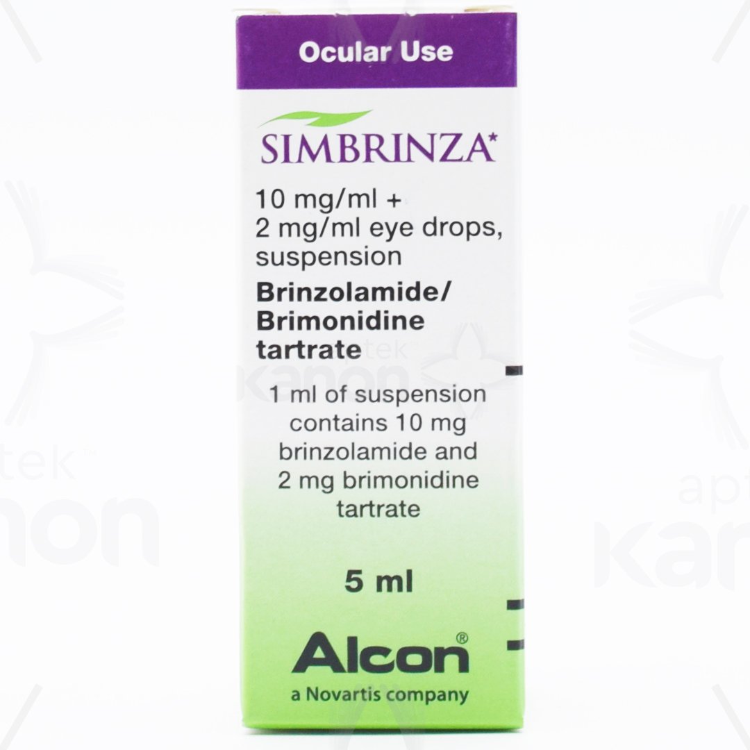 Simbrinza 5 ml (göz damcısı) onlayn aptek