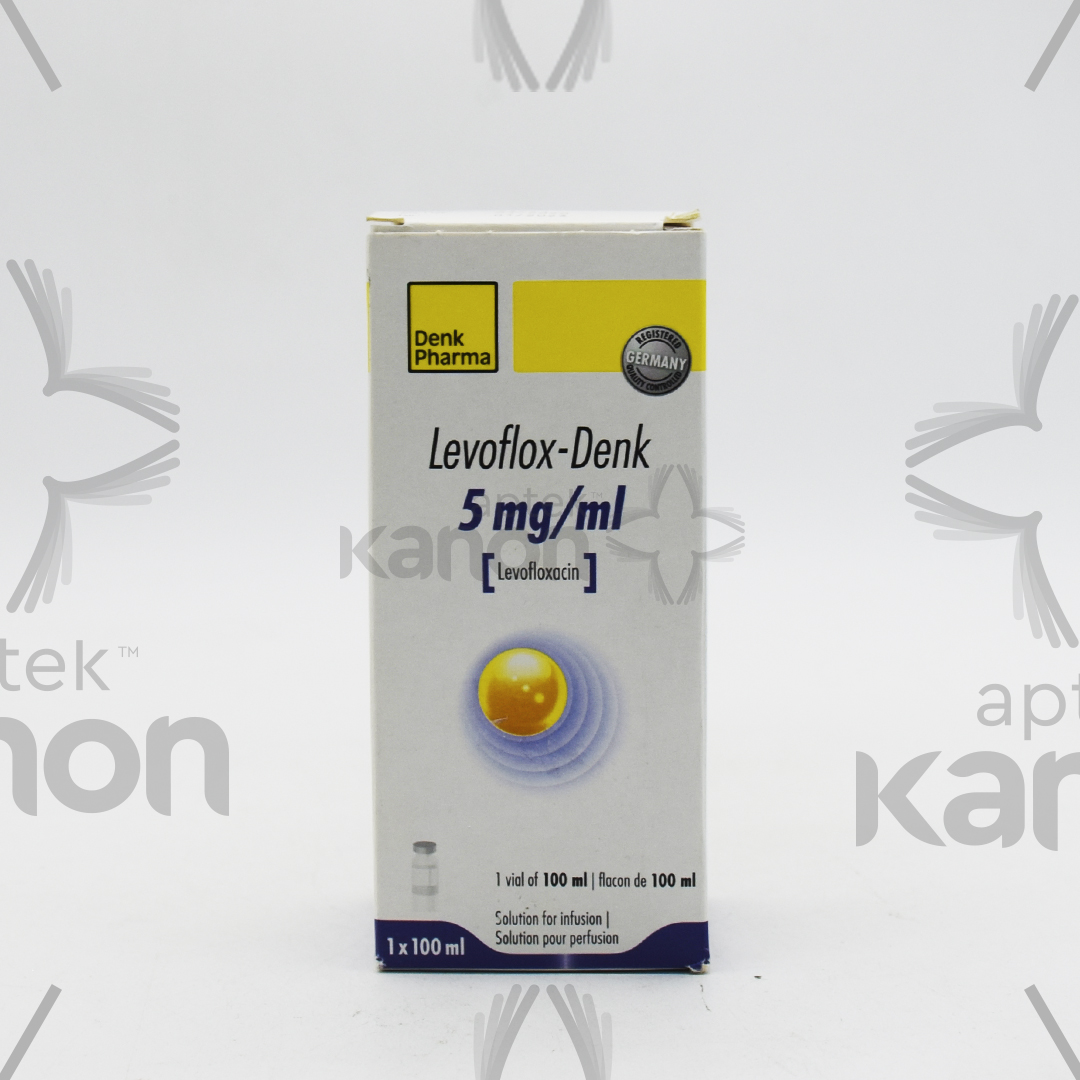 Левофлокс-Денк 5 мг/мл 100 мл (раствор для инфузий) Aptekonline.az .